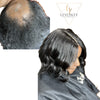 Mrs.Janice Curly Wave(Skin Base) Hair loss system - Levonye Professionals